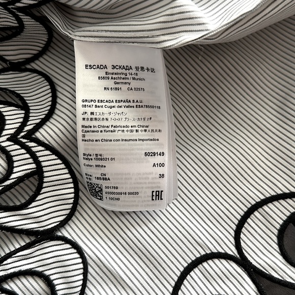 ESCADA button down blouse - Picture 9 of 11
